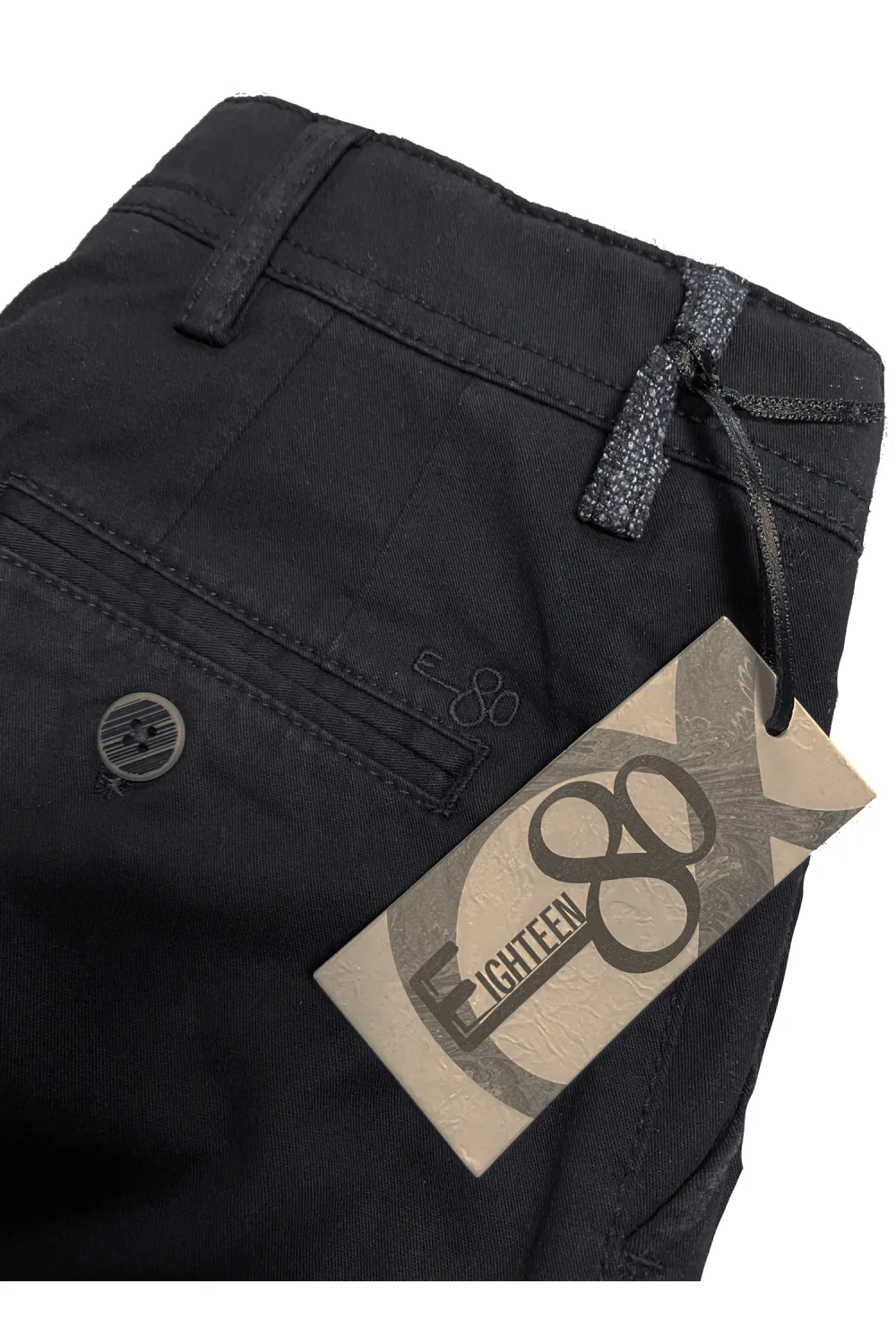 1880 Club Boys Navy Chino Straight Leg Trousers