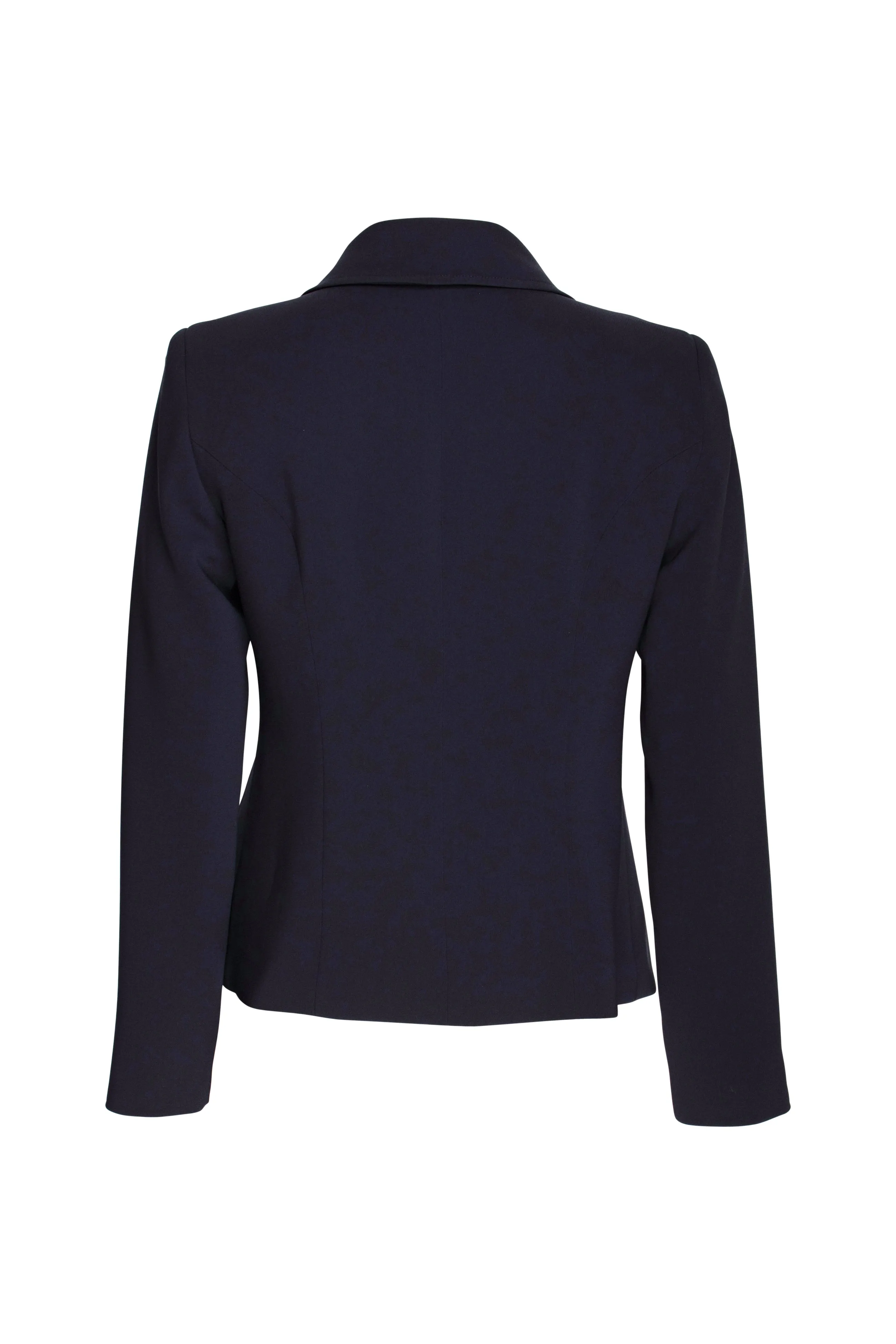 2 Button Seam Pocket Jacket - Dark Navy 4246