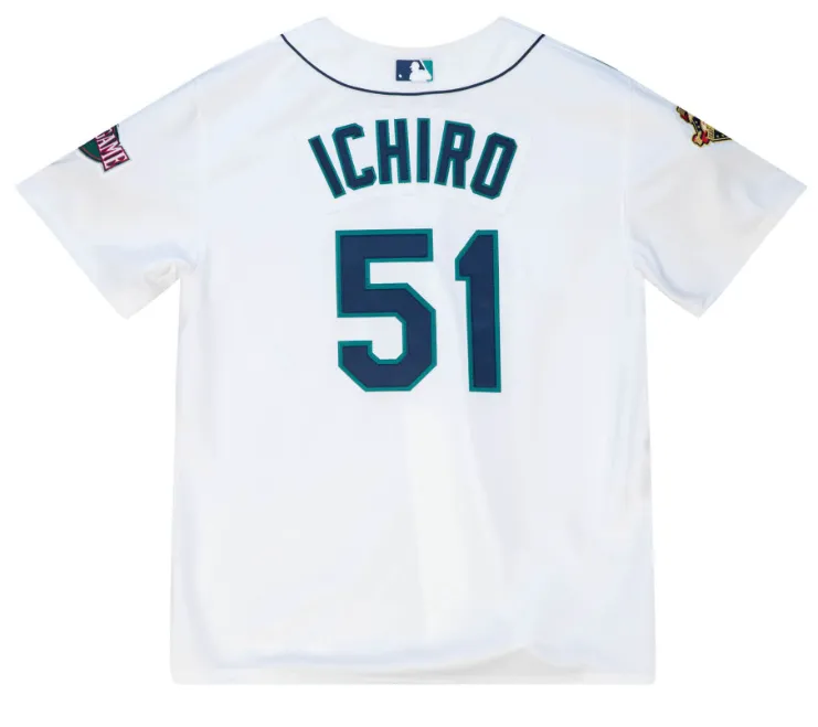 2001 Ichiro Suzuki Seattle Mariners Mitchell & Ness Cooperstown Collection MLB Authentic Jersey