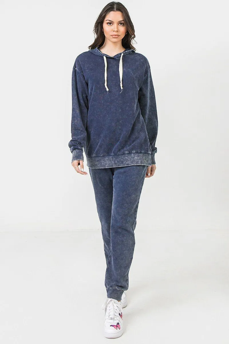 A Mineral Washed Hoodie