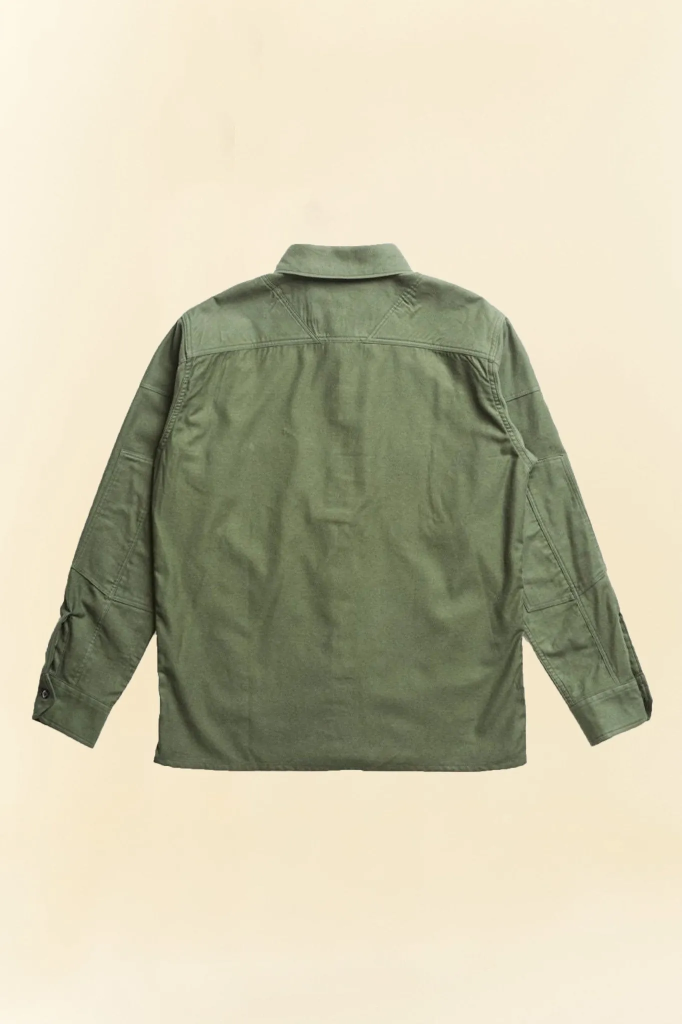 Addict Clothes ACVM Moleskin Shirt - Army Green