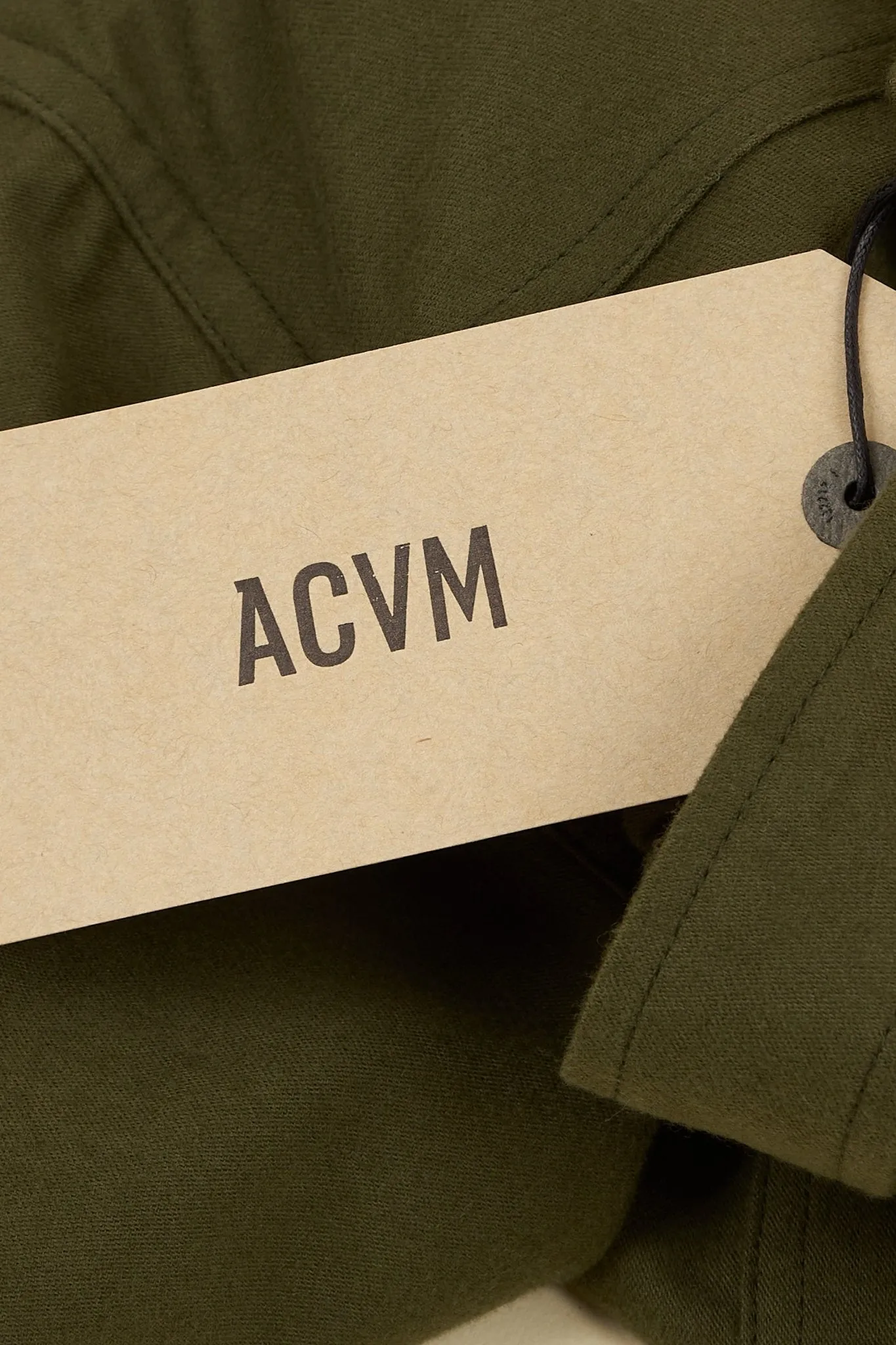 Addict Clothes ACVM Moleskin Shirt - Army Green