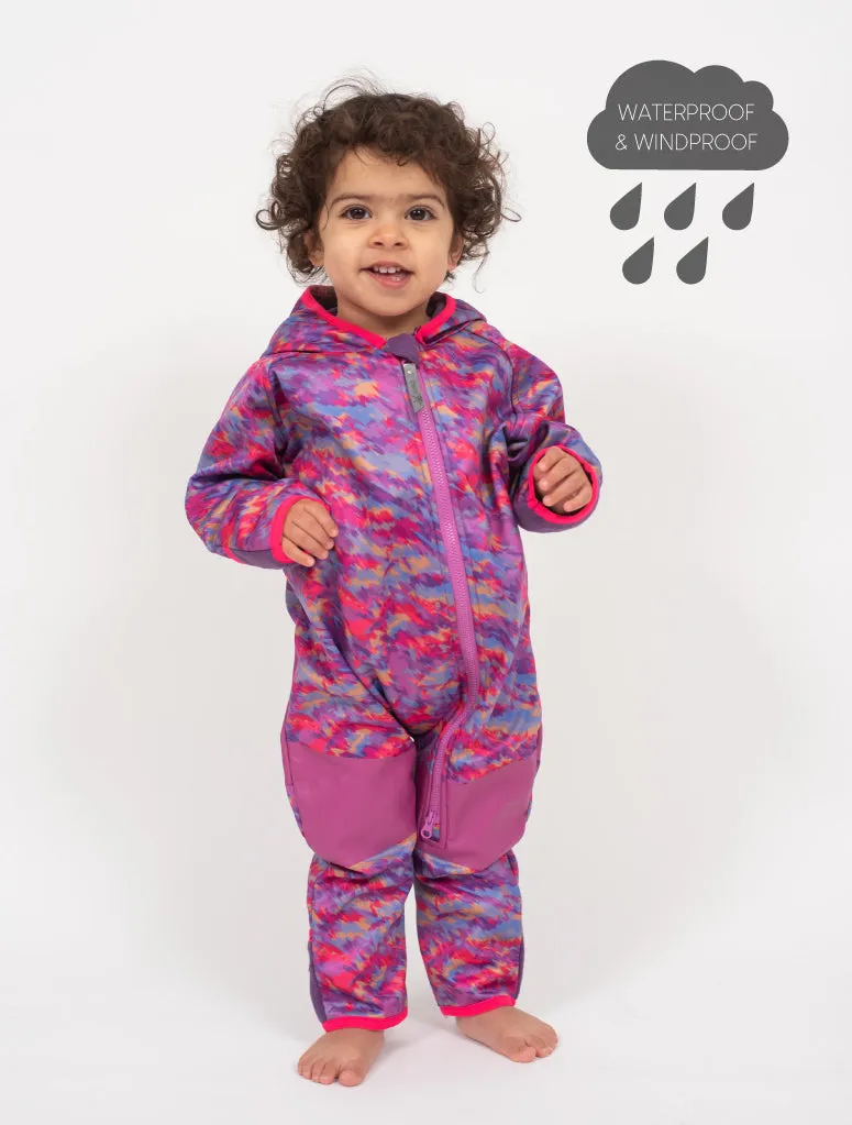 All-Weather Fleece Onesie - Paint Party