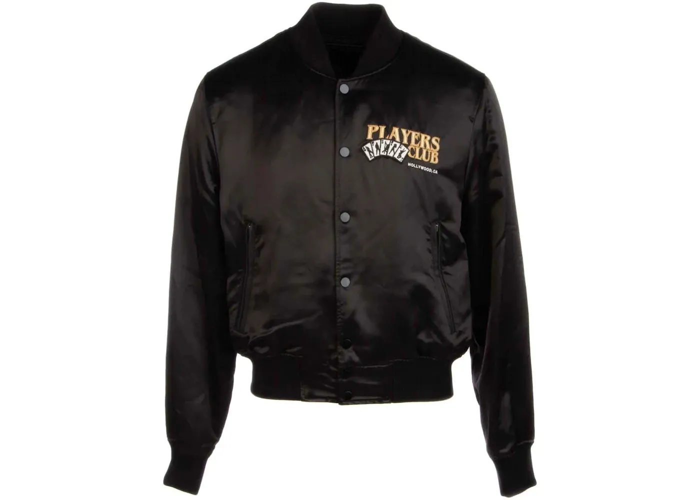 AMIRI Players Club Bomber Jacket Black