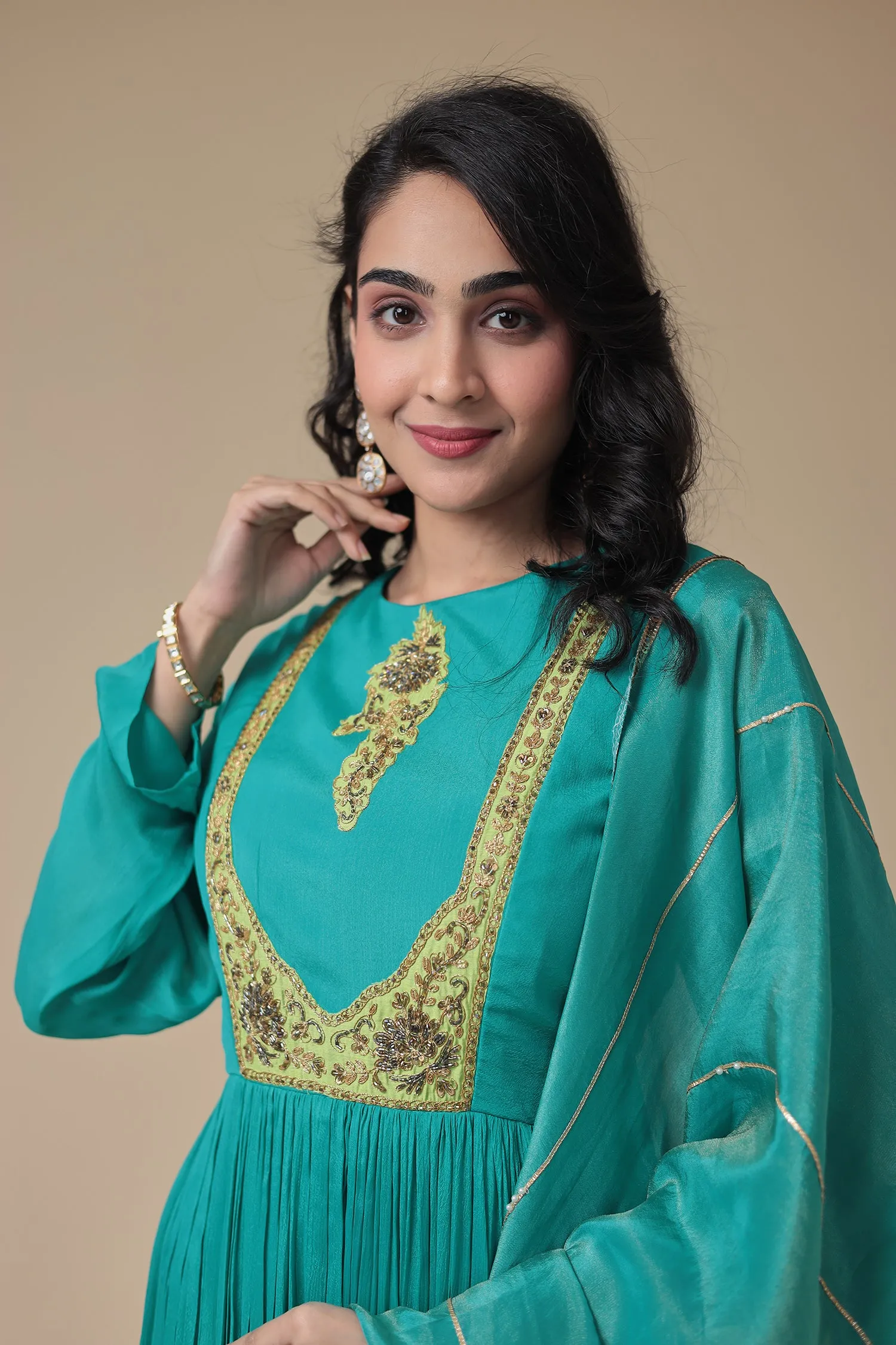 Anarkali with Embroidery