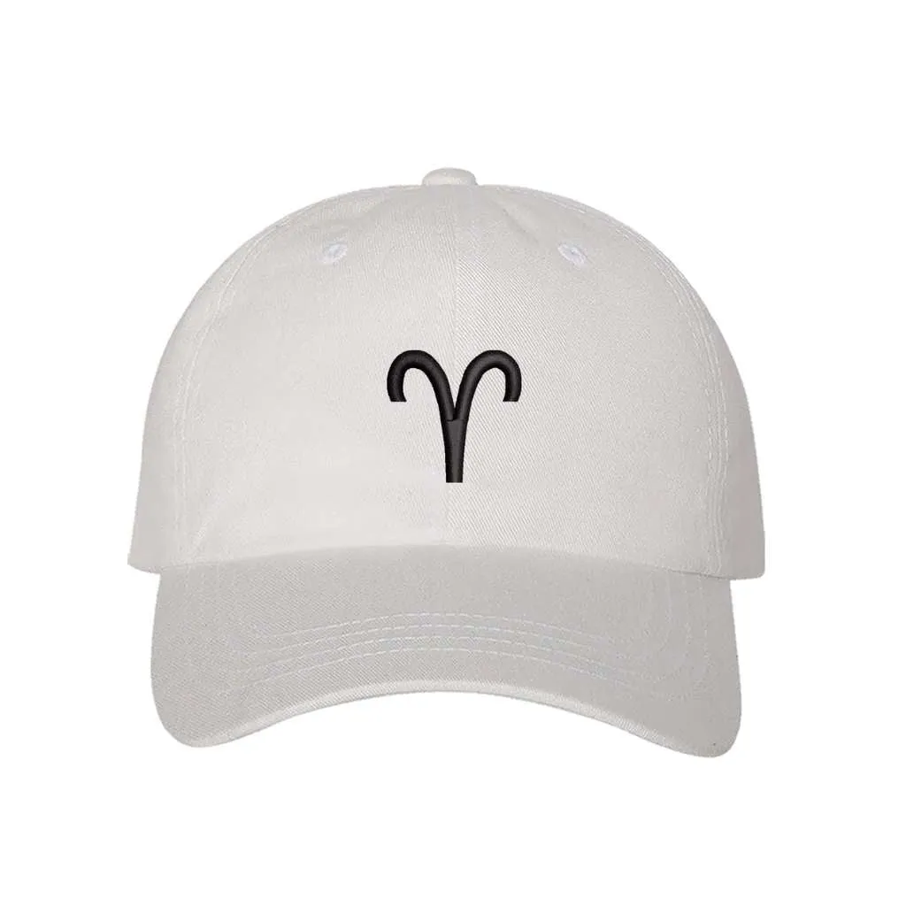 Aries Baseball Hat -   Aries Zodiac Symbol Hat