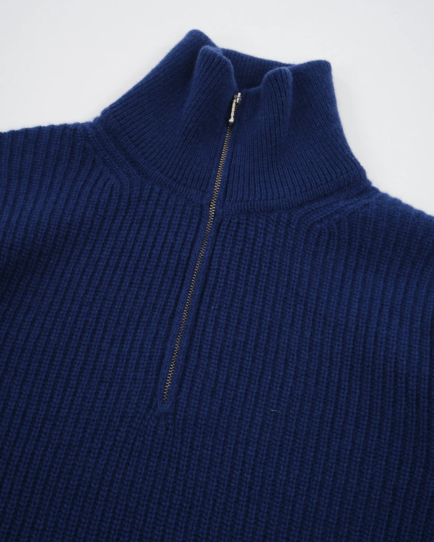 August Zip Sweater Royal Blue