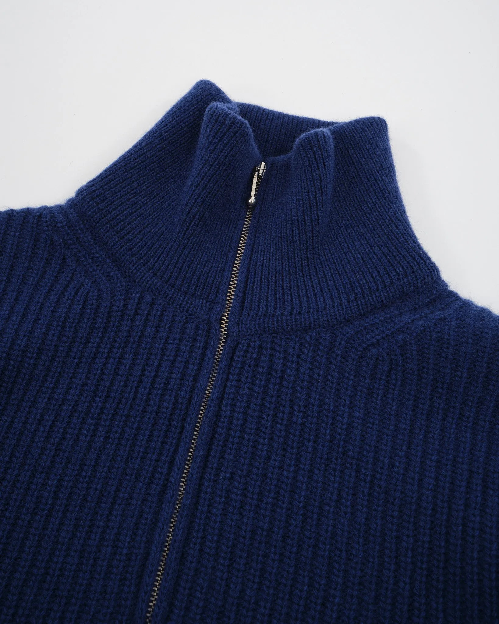 August Zip Sweater Royal Blue