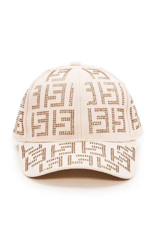 Ball Out- Bling  Baseball Cap