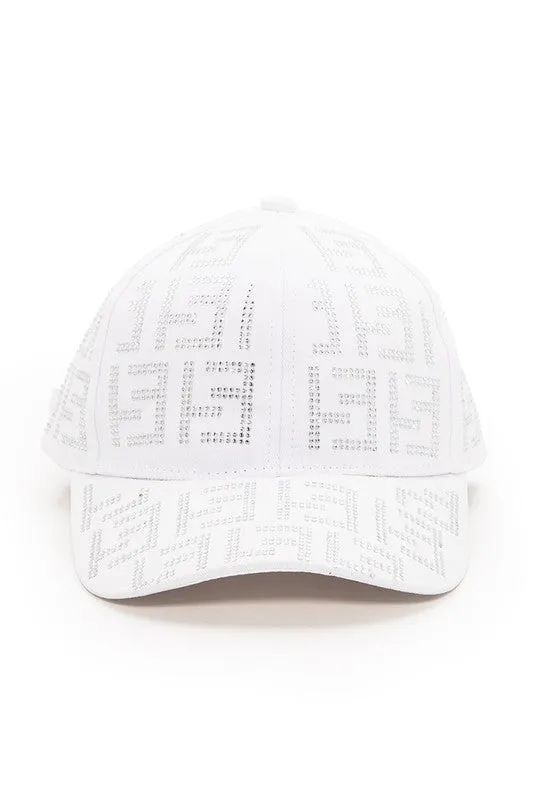 Ball Out- Bling  Baseball Cap