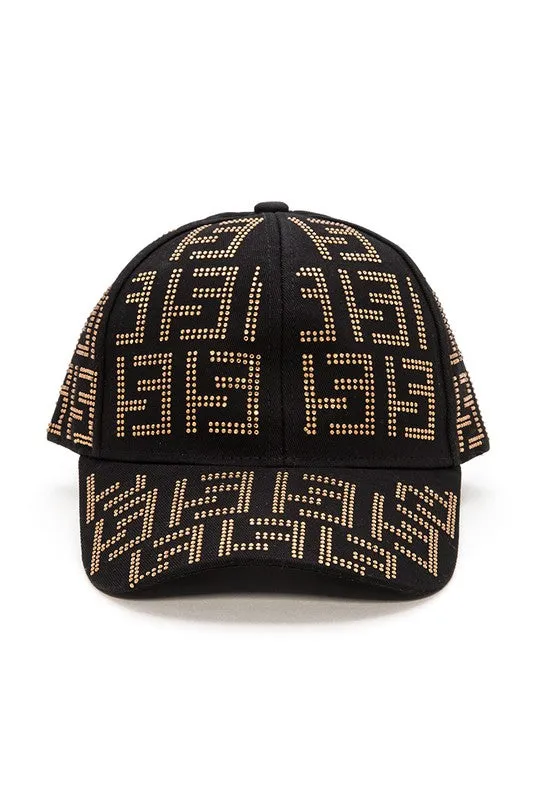 Ball Out- Bling  Baseball Cap