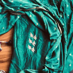 Beautiful Rama Green Punjabi Salwar Suit