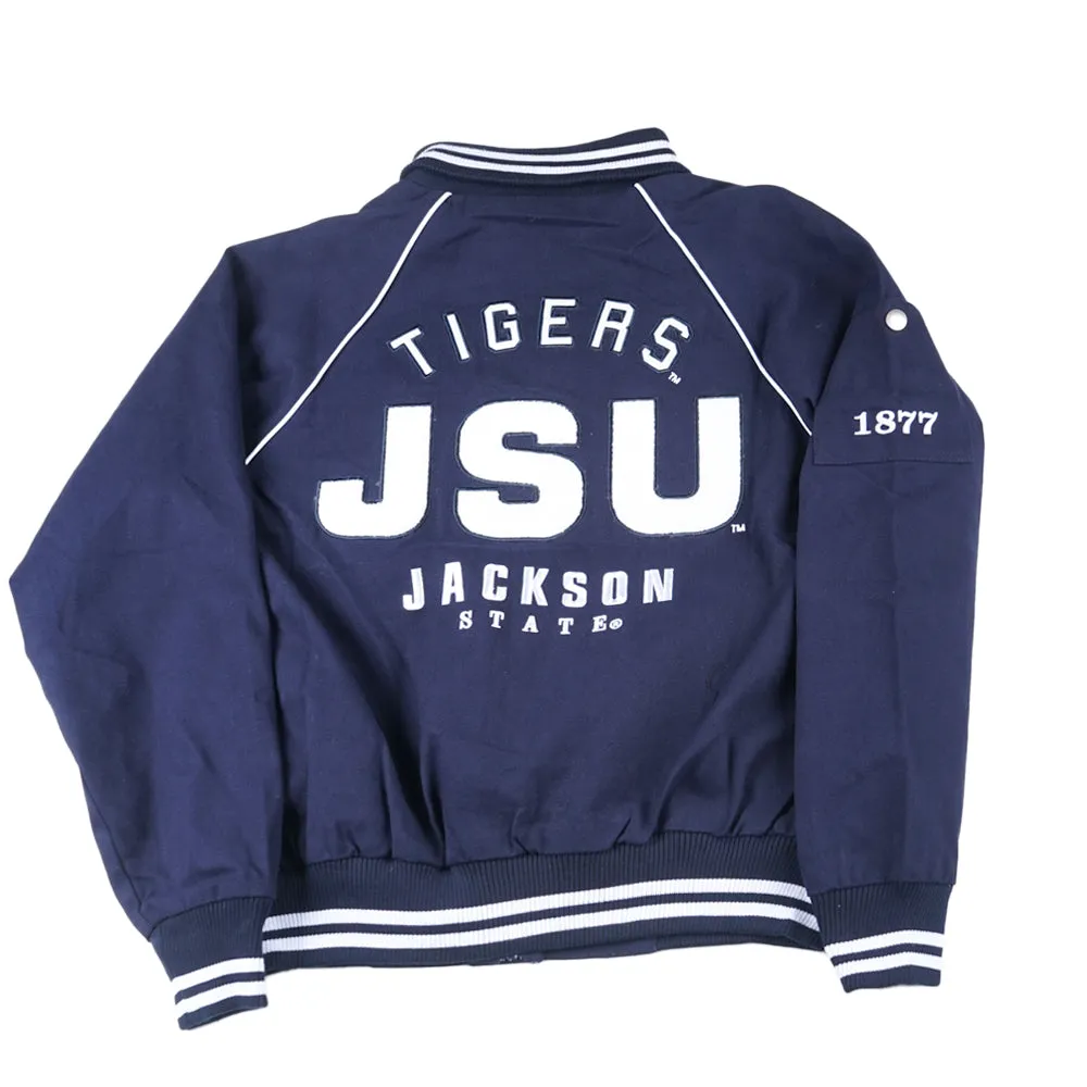 BIG BOY VARSITY JACKET - JACKSON STATE TIGER PATCH