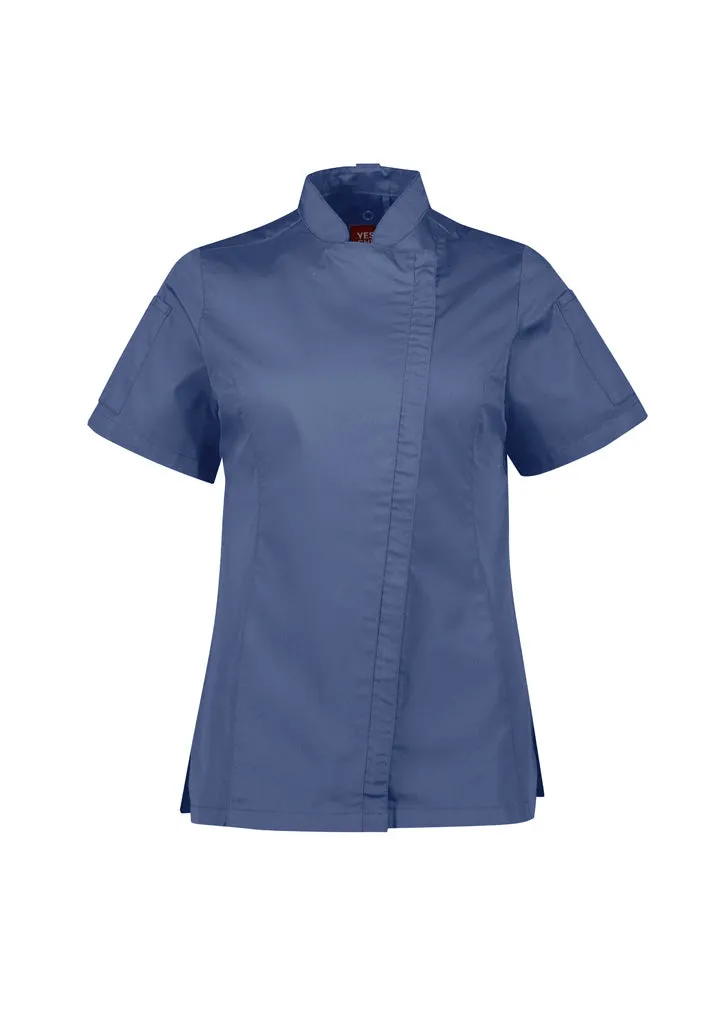 Biz Collection Womens Alfresco Short Sleeve Chef Jacket (CH330LS)