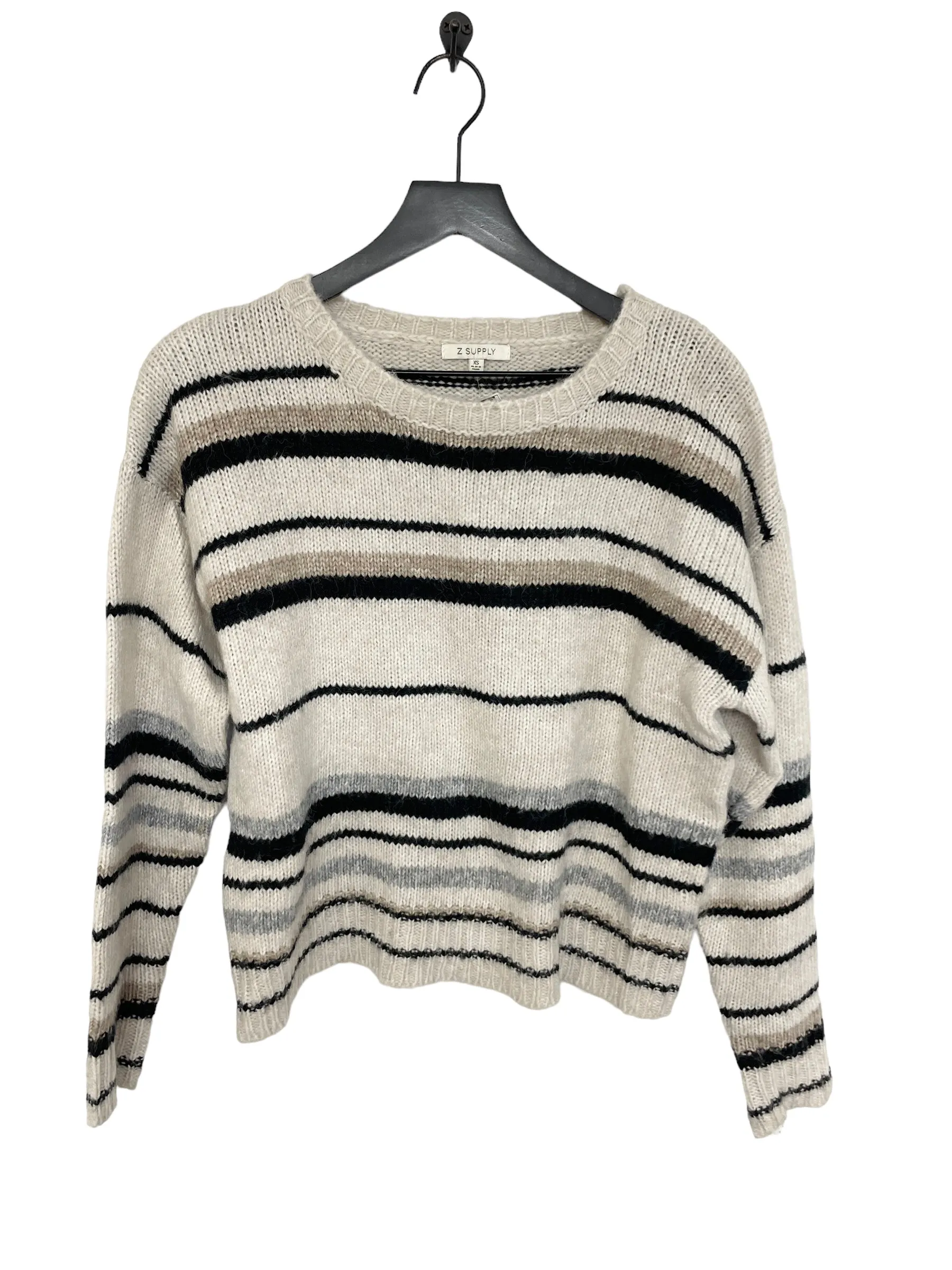 Black & Cream Sweater Z Supply, Size Xs