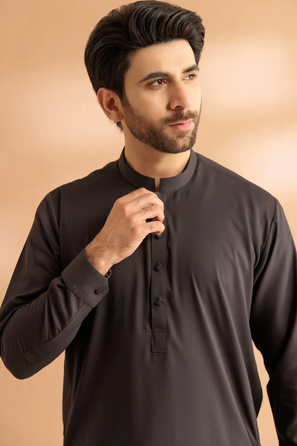 BLACK-BLENDED-SHALWAR SUIT - (GSBS24-006)