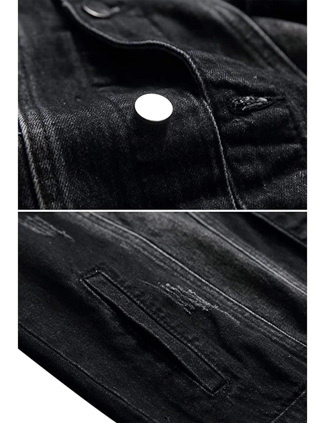 Blank Shady Black Denim Jacket