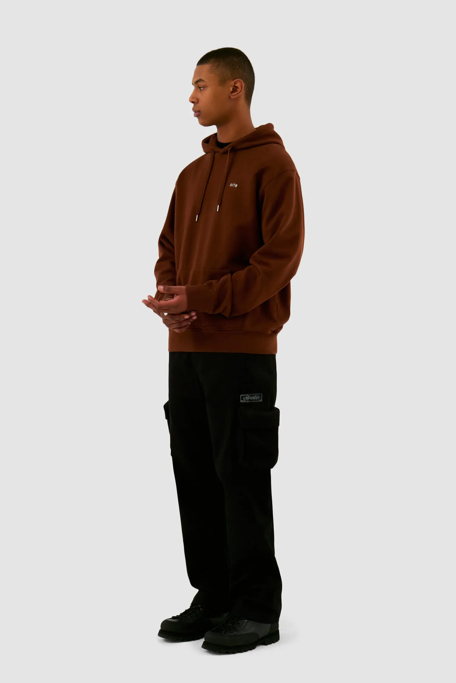 Blooming Ideas Hoodie - Brown