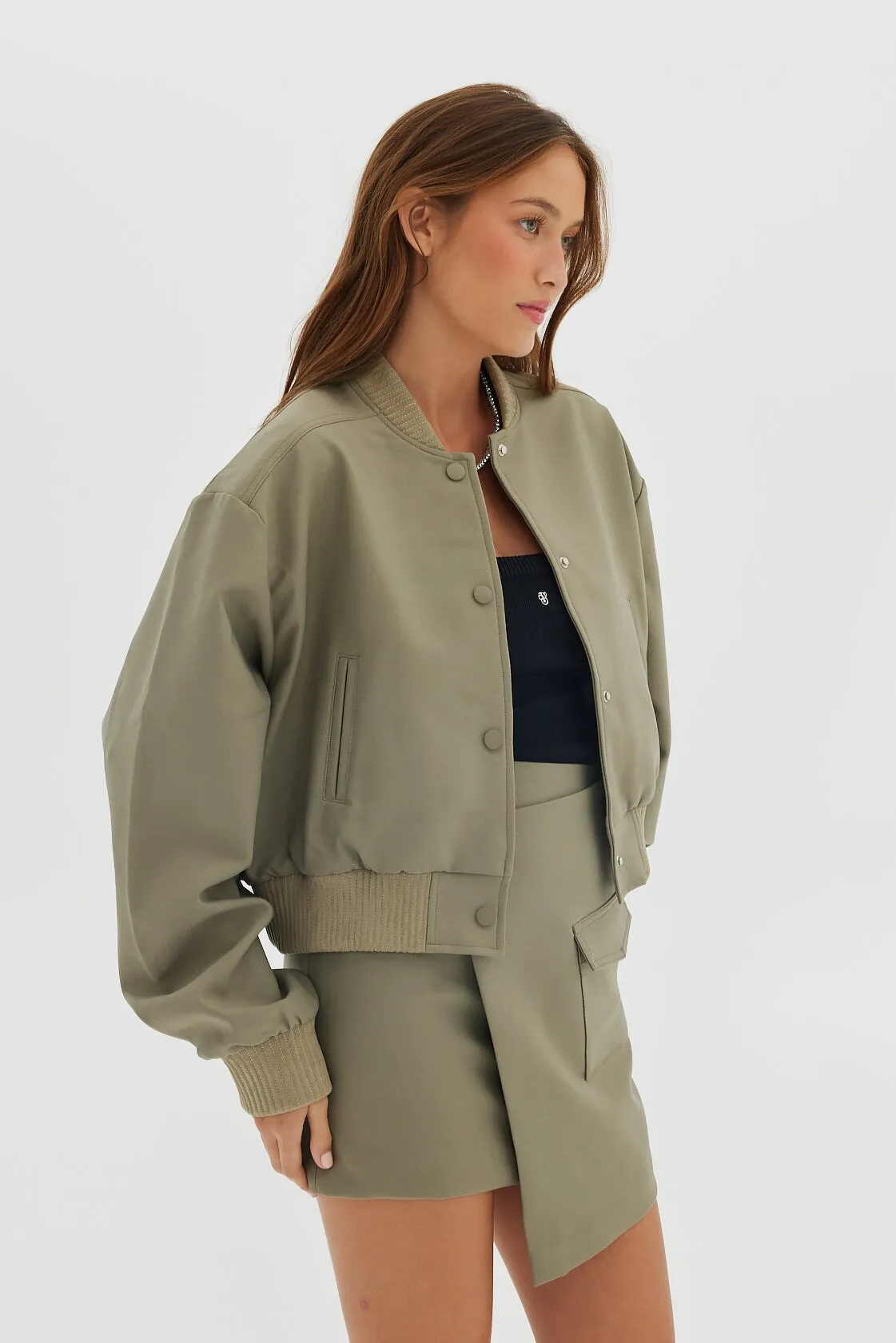 Bomber Jacket - Khaki