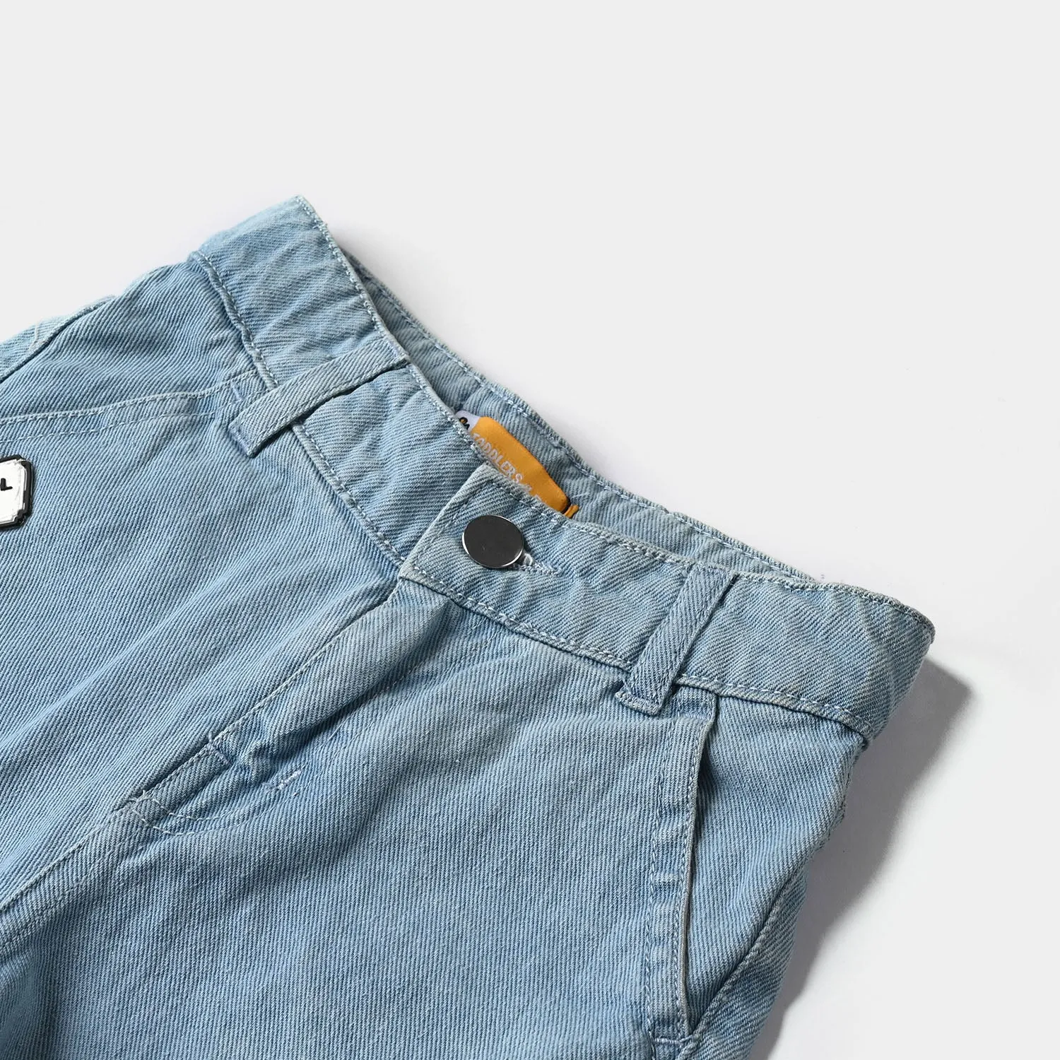 Boys Denim rigid Short Game Over-LIGHT BLUE