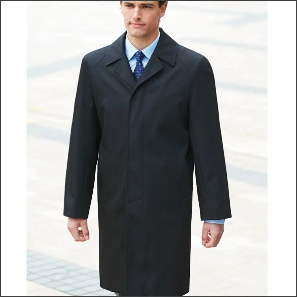 Brook Taverner Black Whip Cord RainCoat.