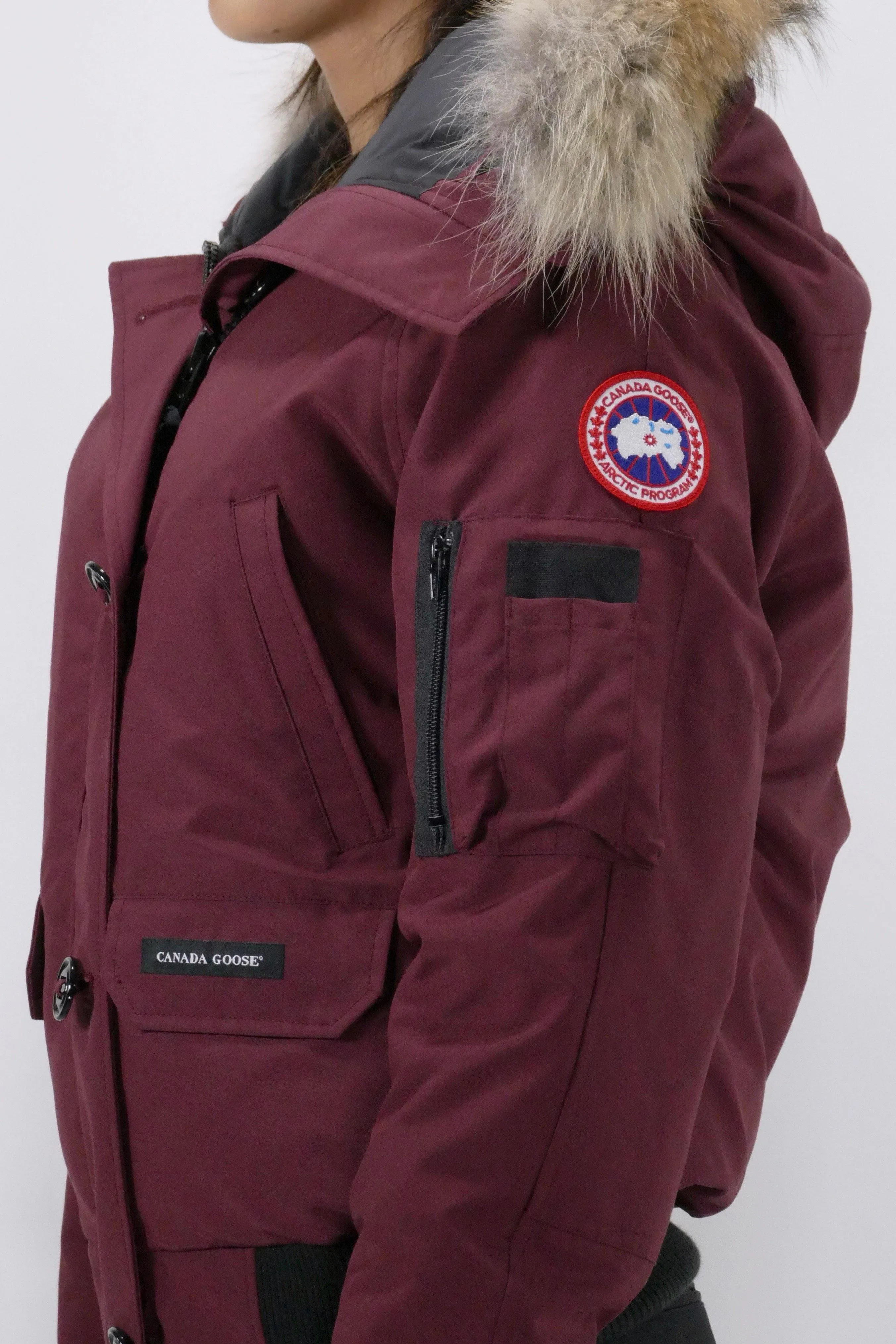 Canada Goose Womens Bomber Chilliwack - Elderberry