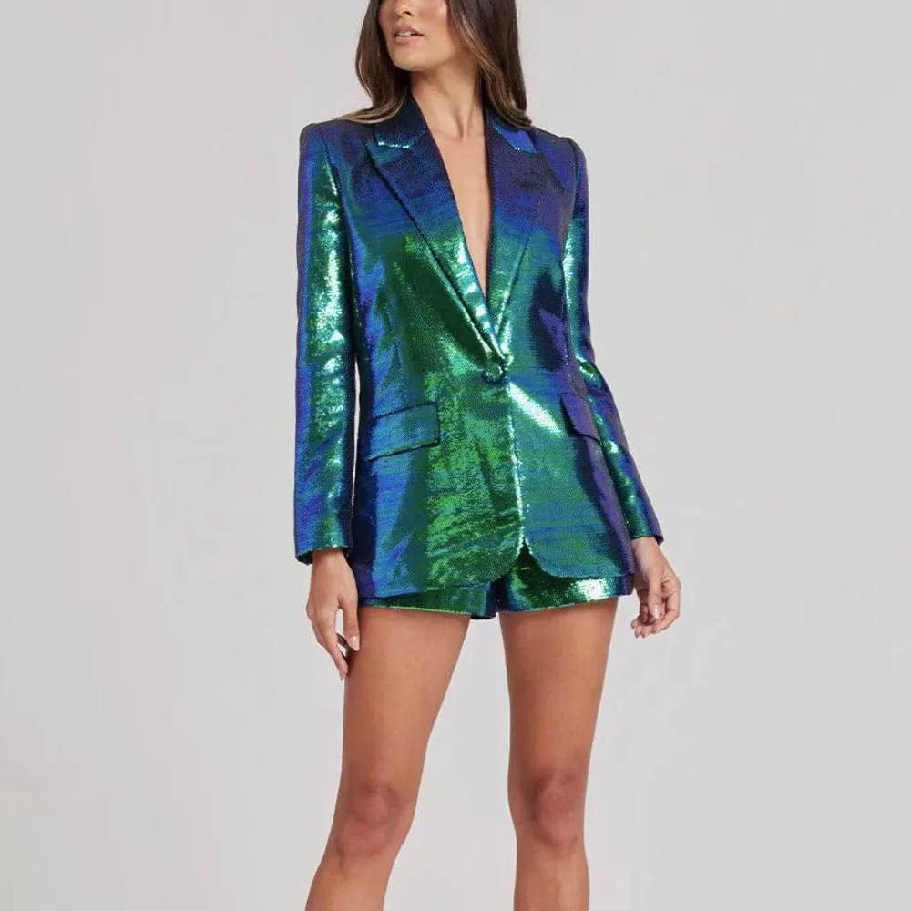 CANSU Sequins Suit