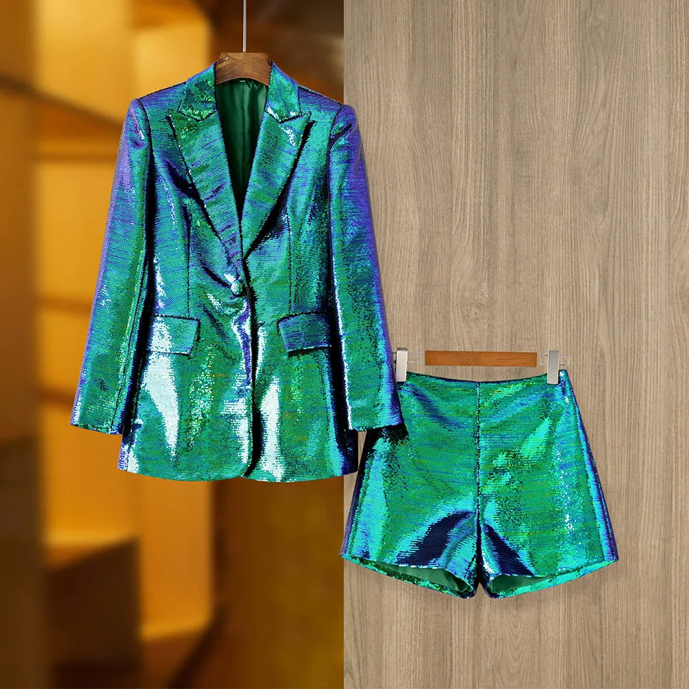 CANSU Sequins Suit