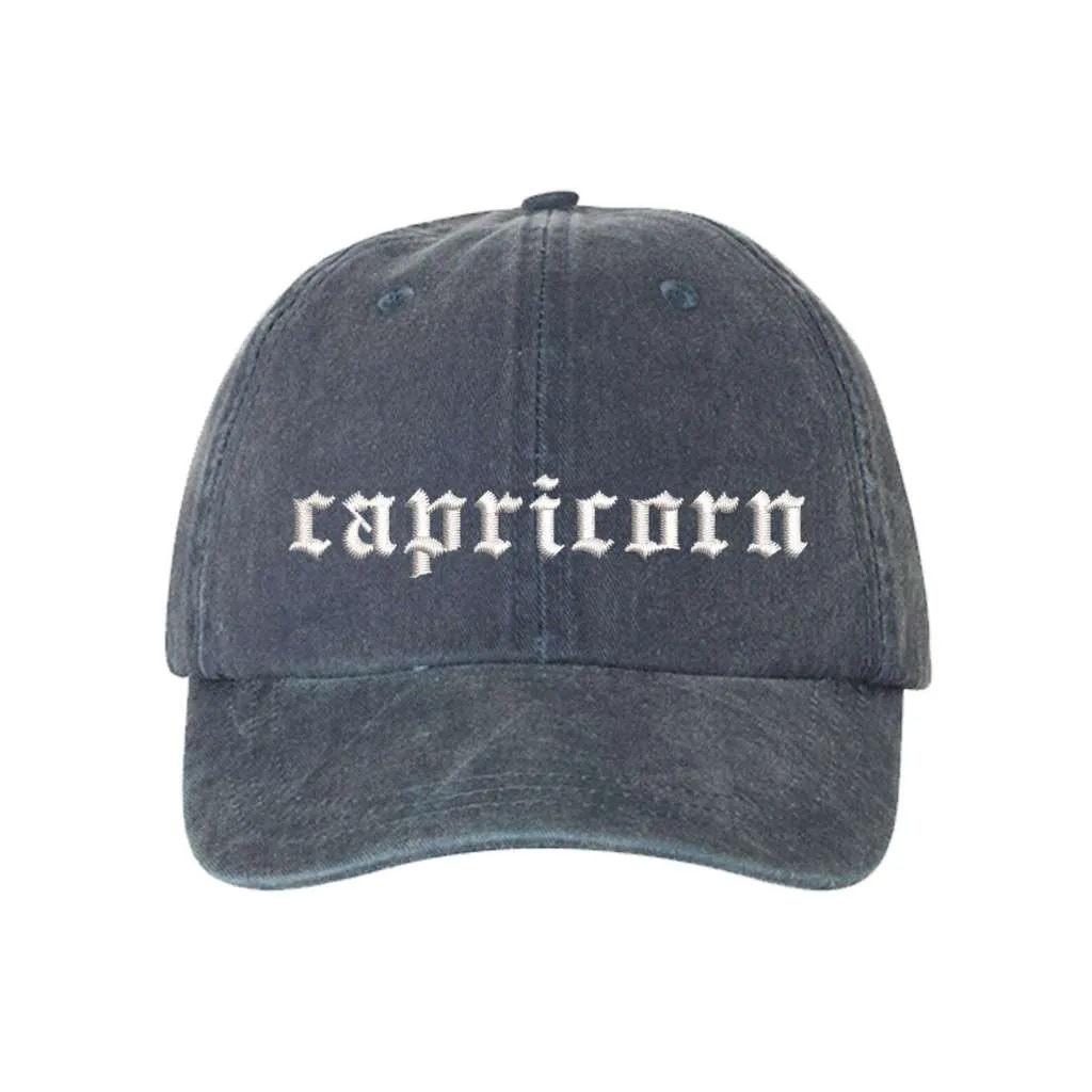 Carpricorn Washed Baseball Hat