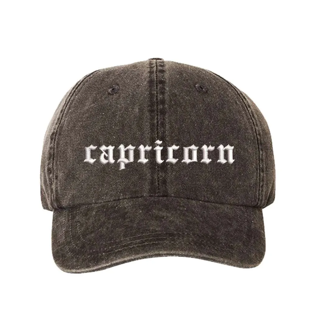 Carpricorn Washed Baseball Hat