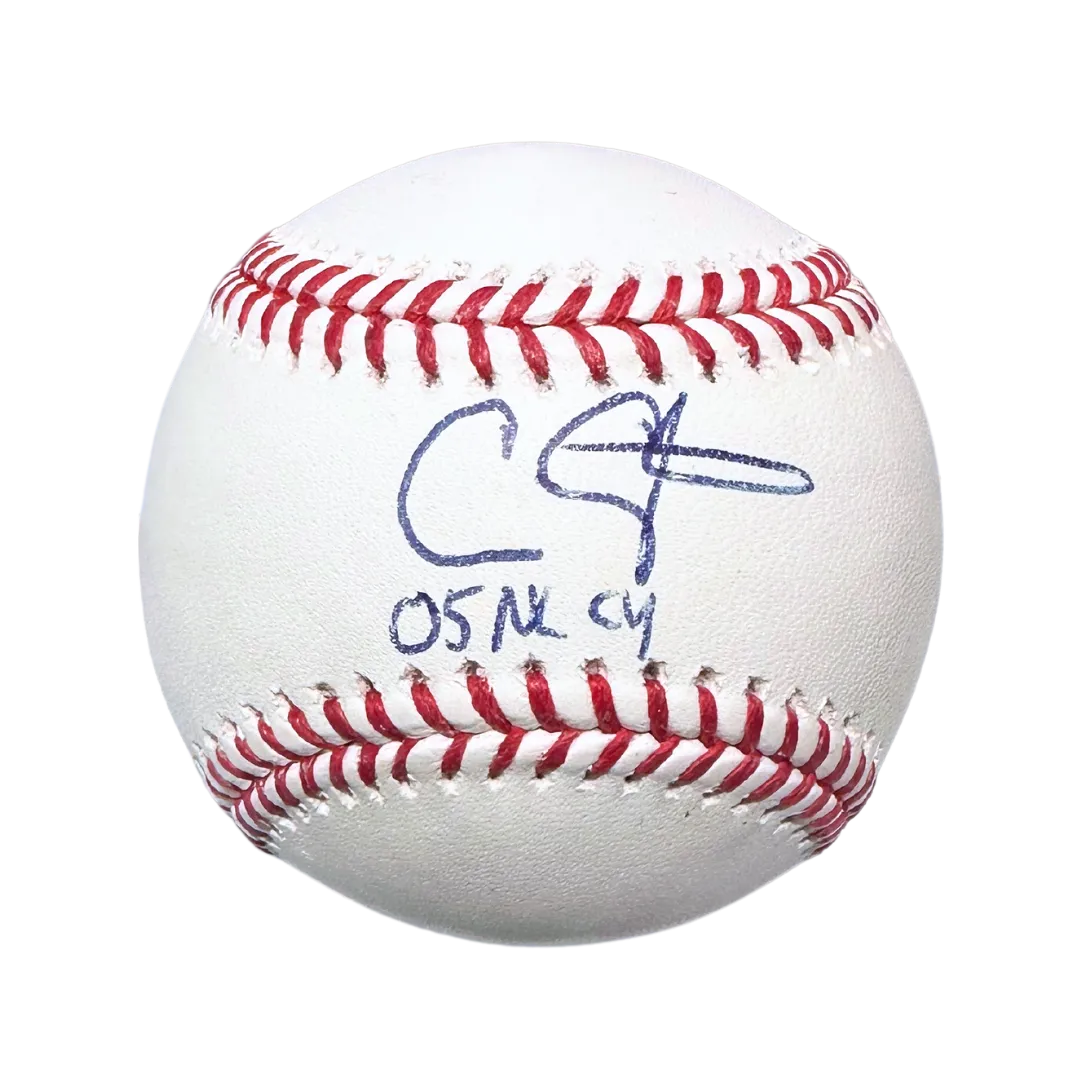 Chris Carpenter St Louis Cardinals Autographed Baseball w/ "Cy Young" Inscription - JSA COA