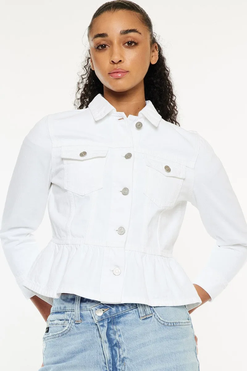 Classic Fit Jacket - White