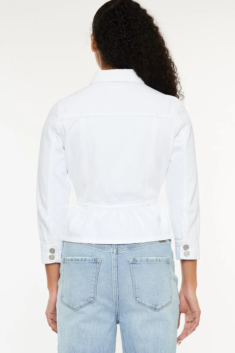 Classic Fit Jacket - White