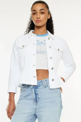 Classic Fit Jacket - White