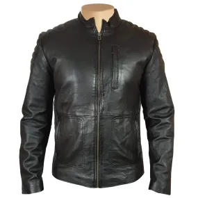 Cleve's leather jacket with Stretch Leather