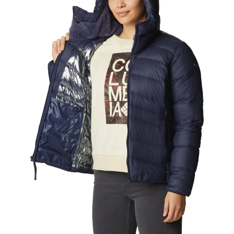 Columbia Womens Autumn Park Down Hooded Jacket - Blue