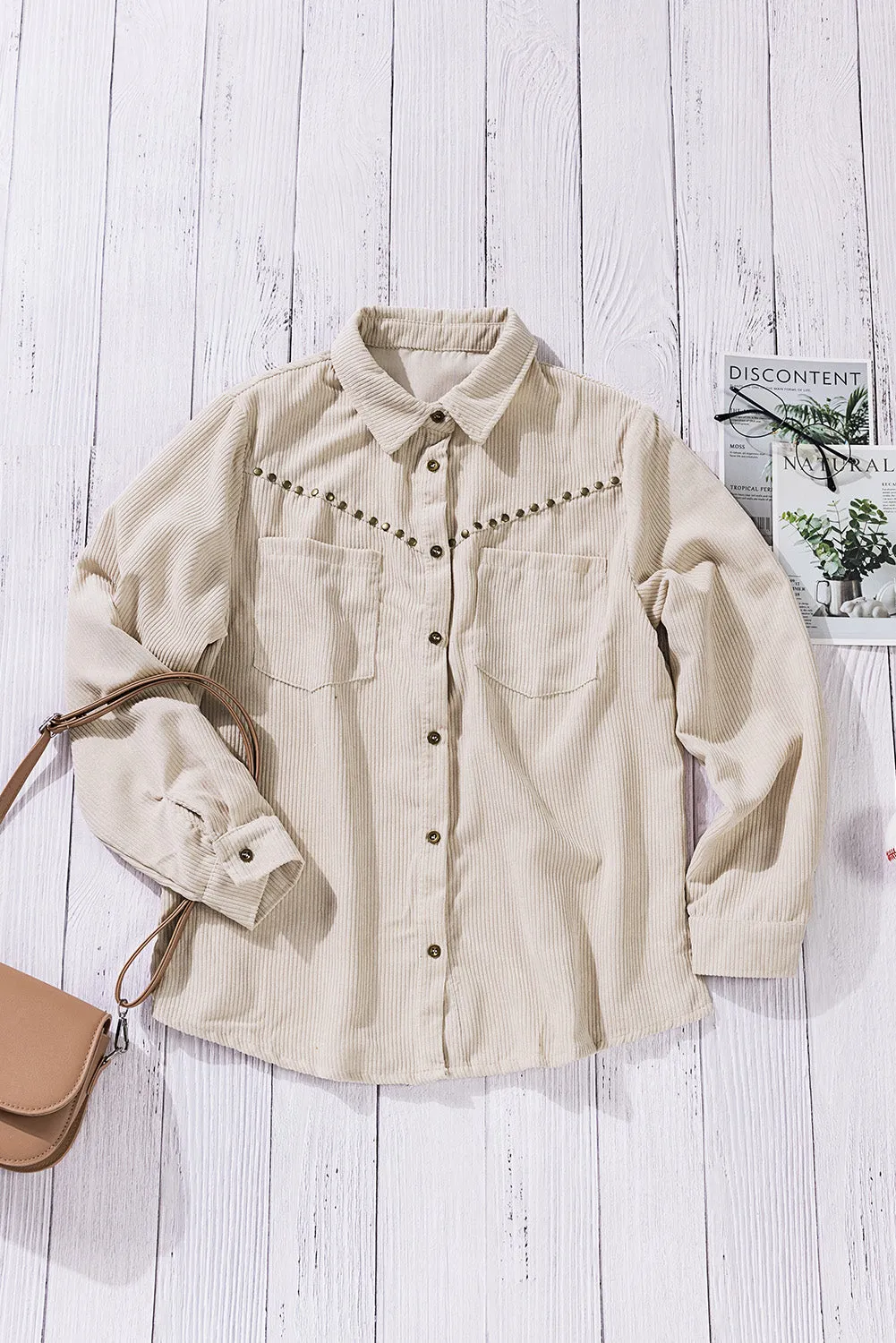 Corduroy Shirt Coat