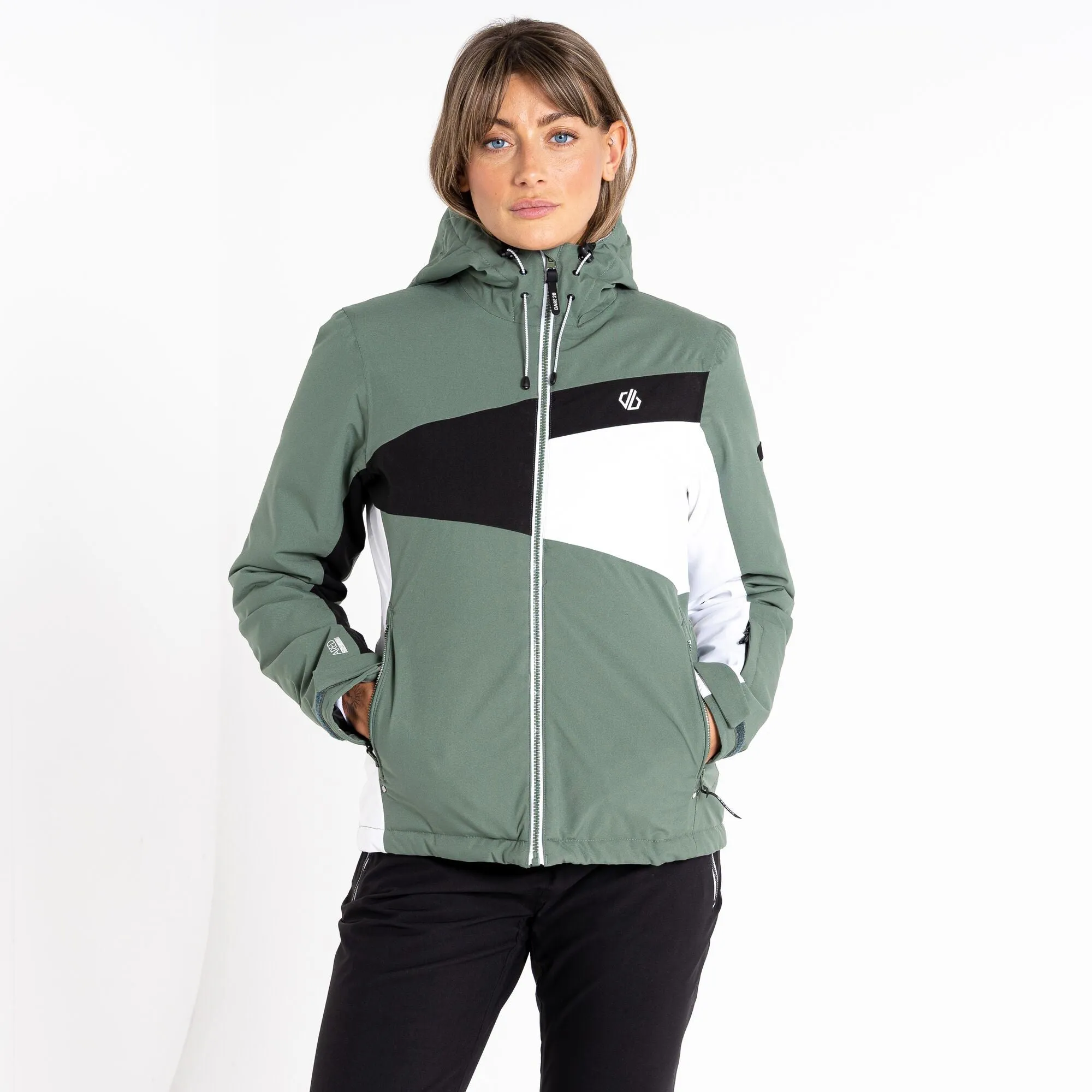 Dare2b Ladies Ice Gleam Ski Jacket -DUCK