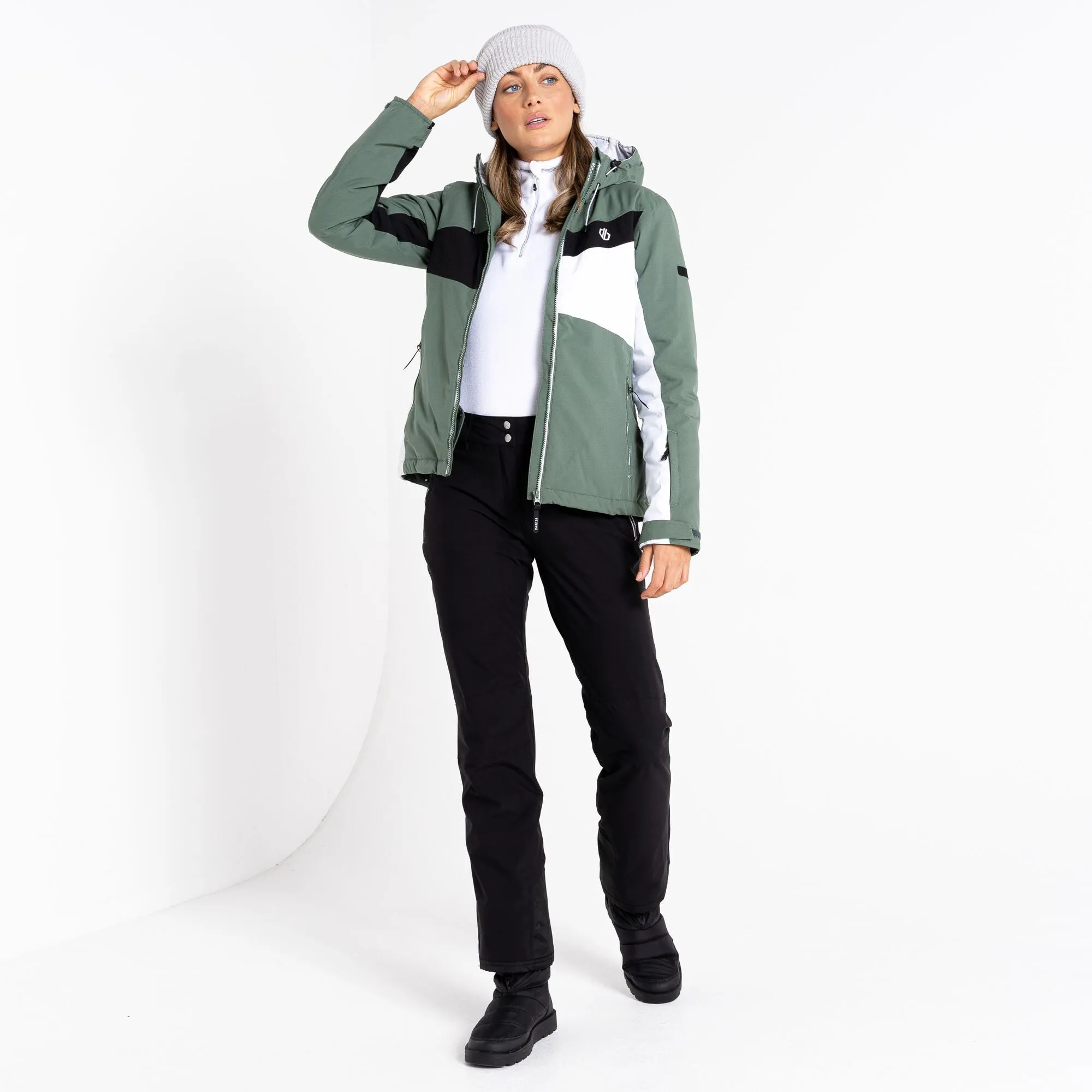 Dare2b Ladies Ice Gleam Ski Jacket -DUCK