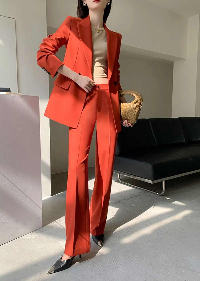 Double Breasted Blazer Pantsuit