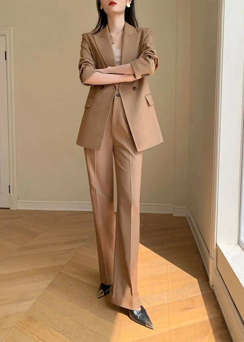 Double Breasted Blazer Pantsuit