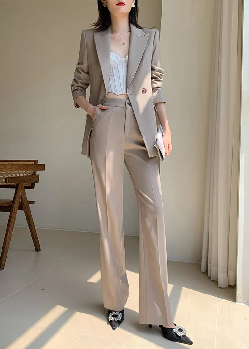 Double Breasted Blazer Pantsuit