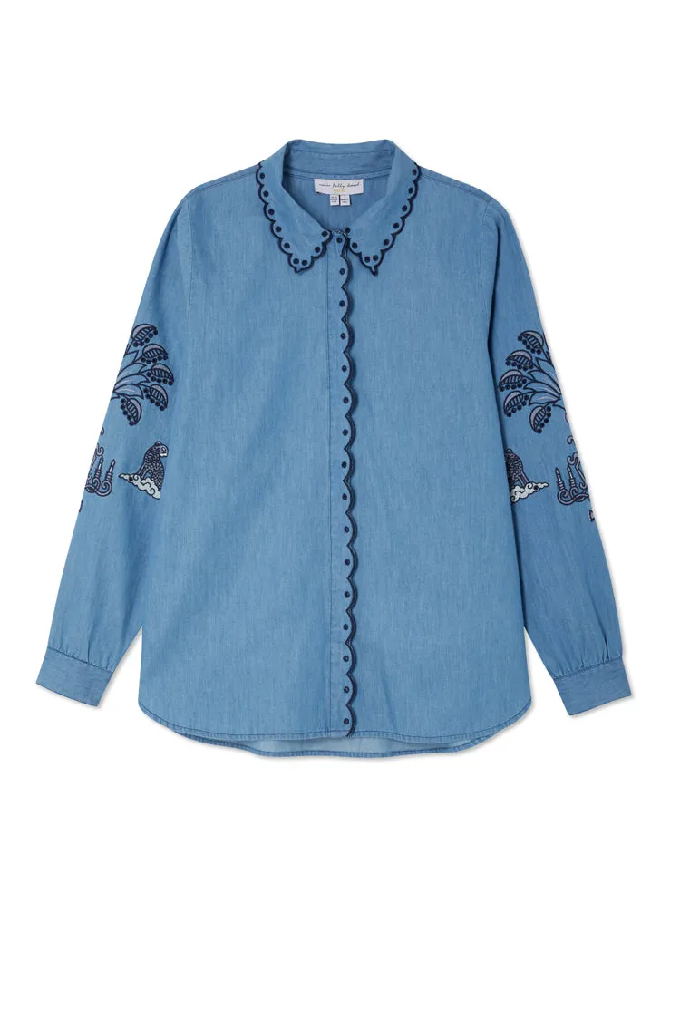 Dreaming in the Clouds Denim Shirt