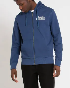 EGG & BEANS ZIP HOODIE - ENSIGN BLUE