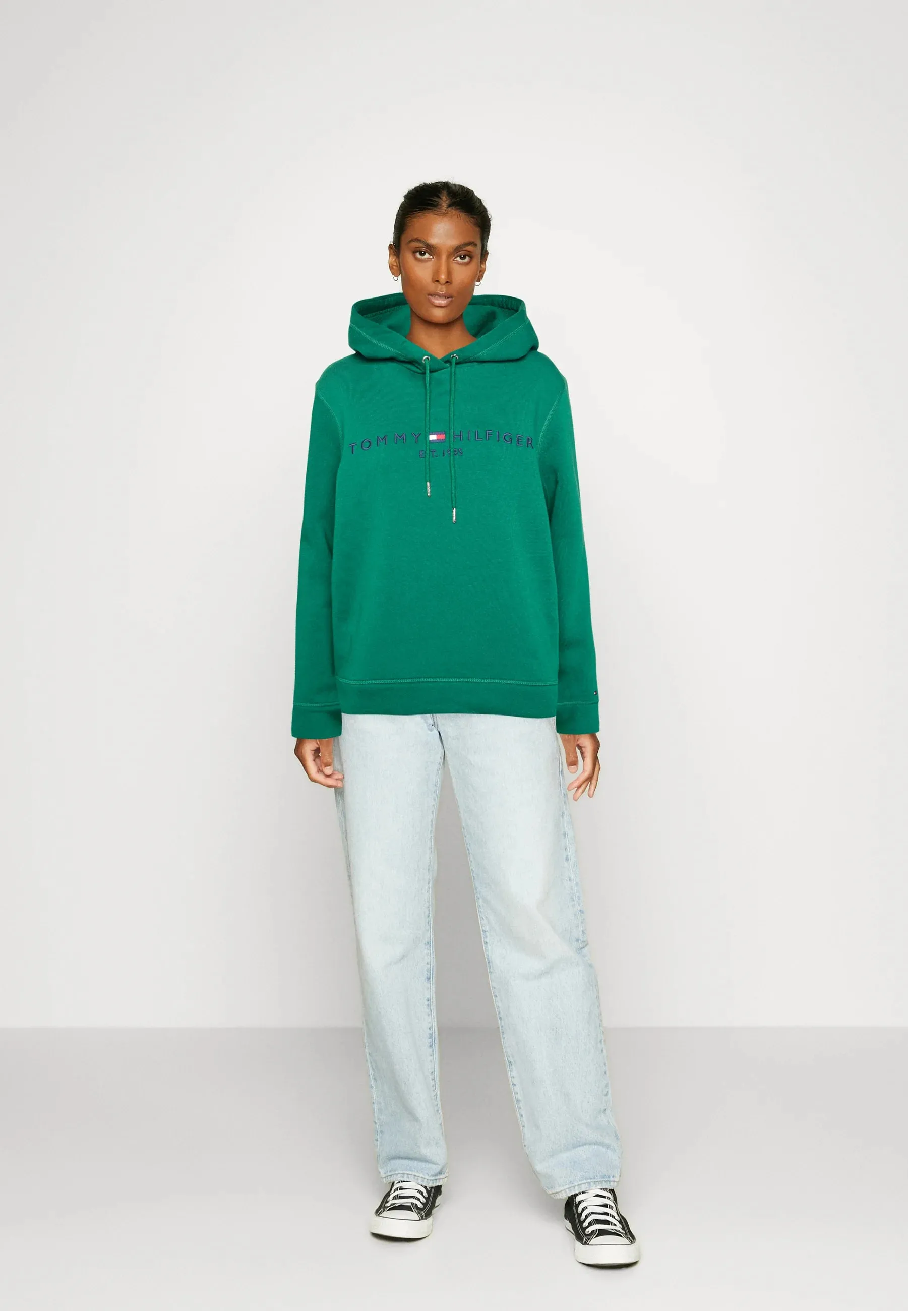 Essential Hoodie- Prep Green