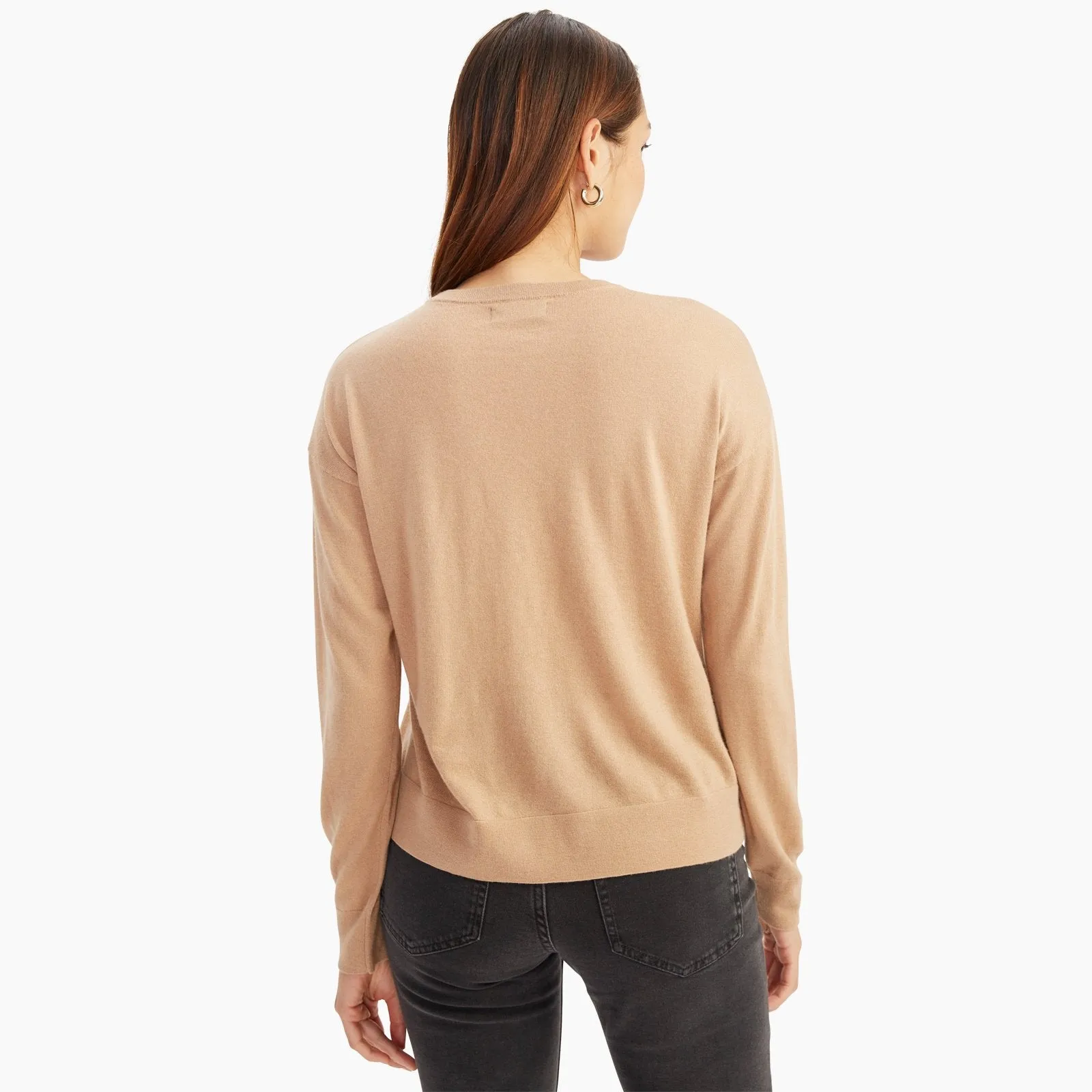 Fancy Cashmere Crewneck Sweater