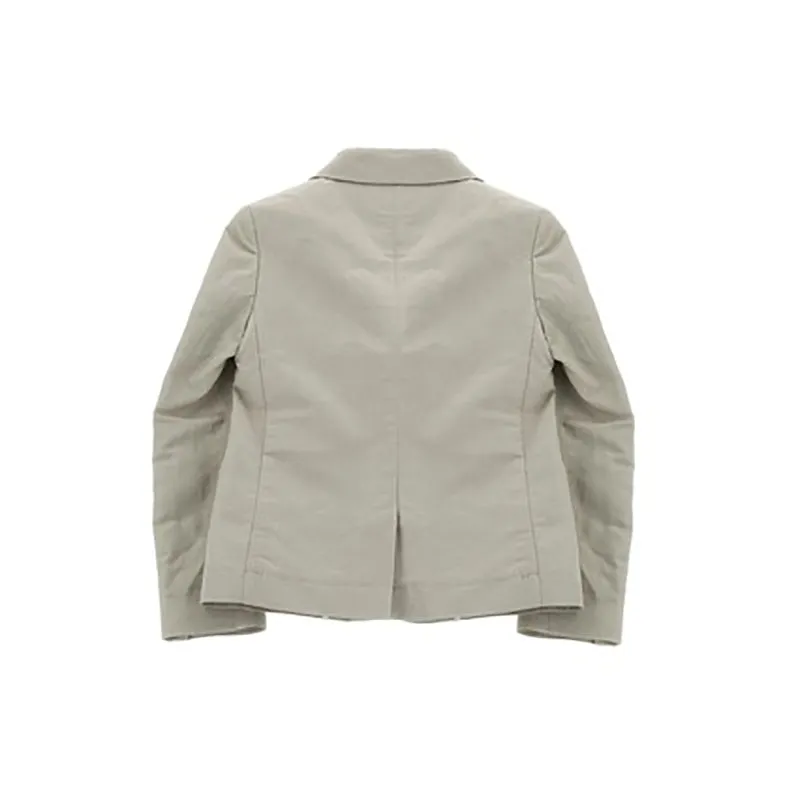 FENDI KIDS Logo Embroidery Blazer Jacket