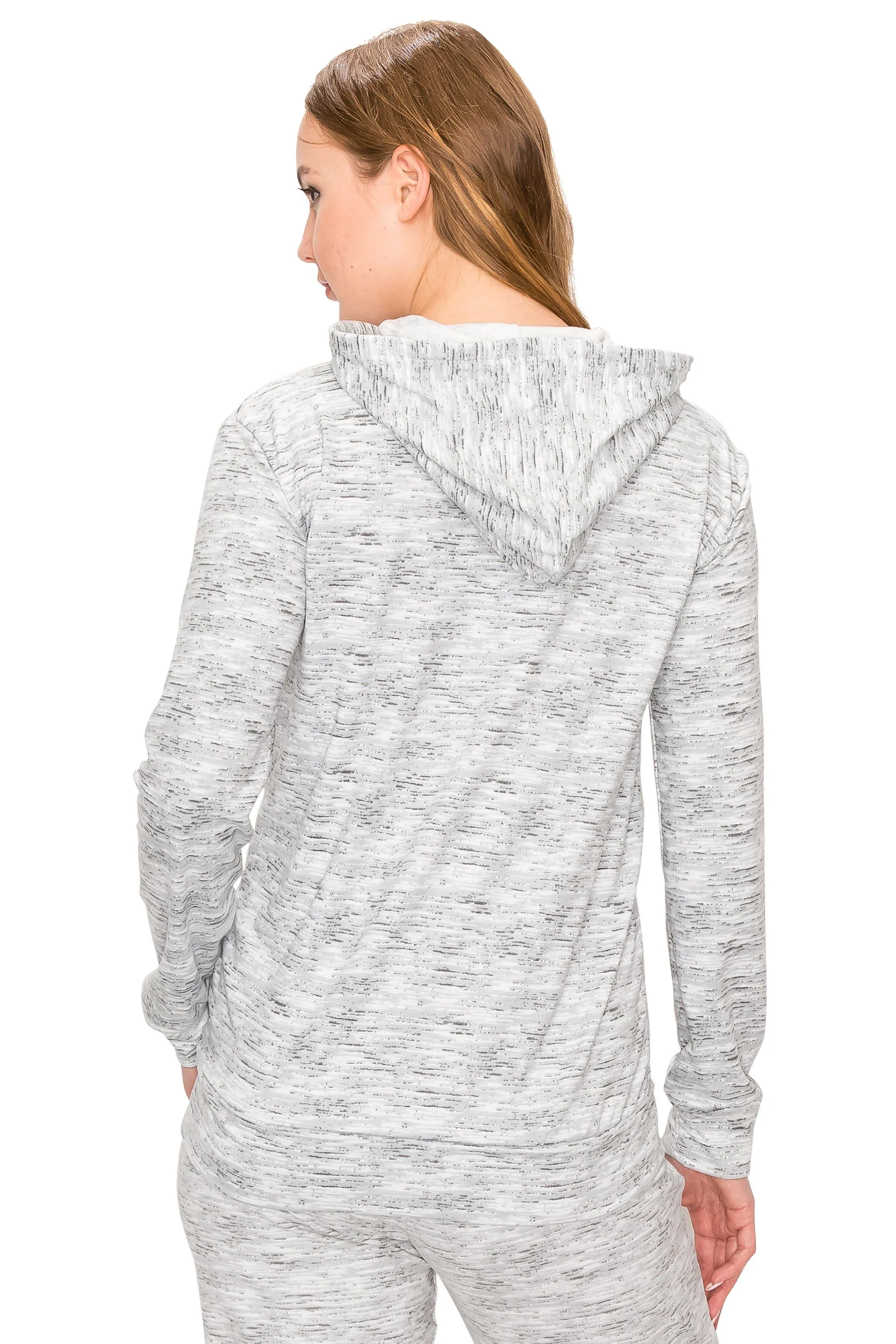 Fleece Zip Up Hoodie Jacket