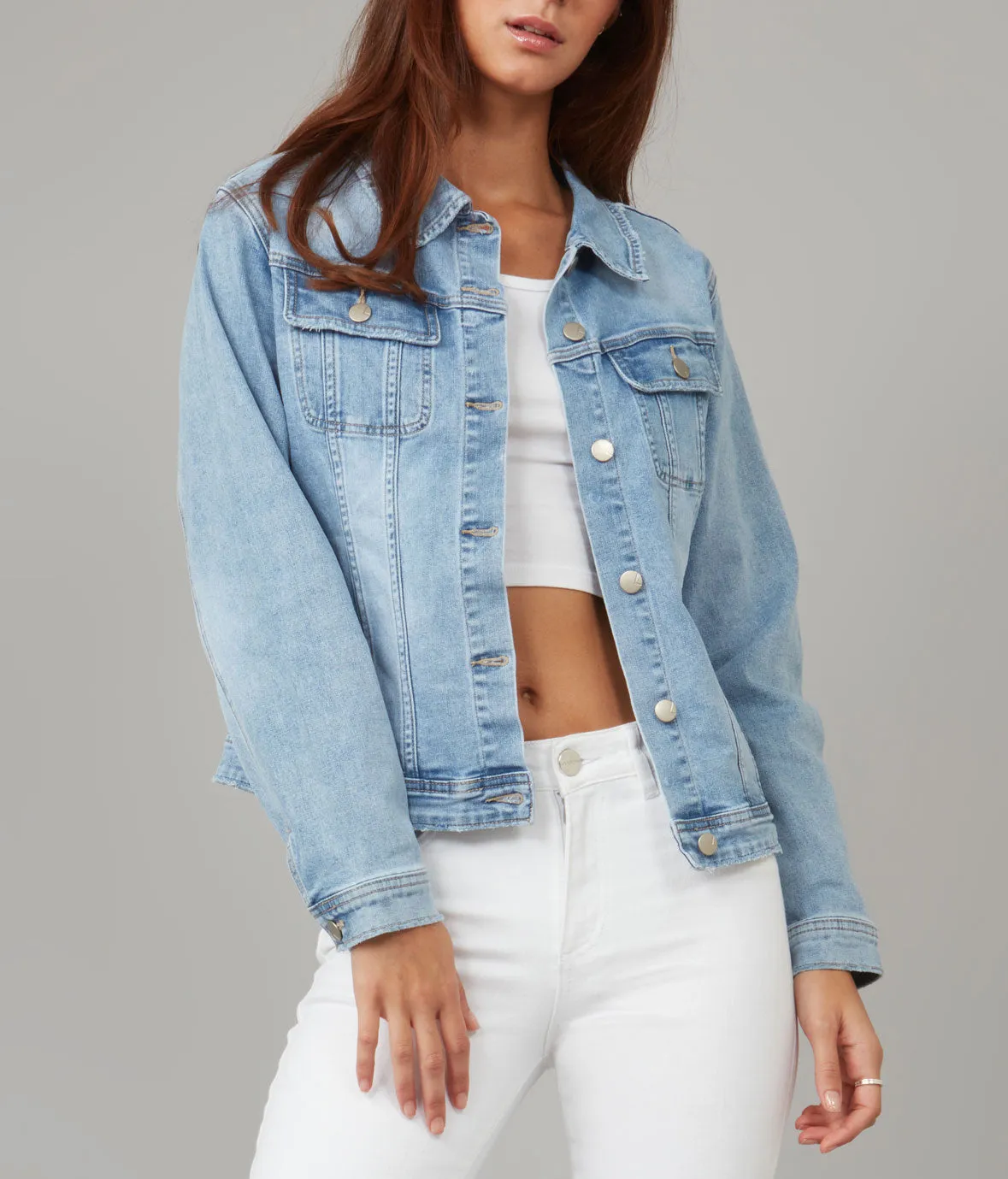 GABRIELLA-SBS Classic Denim Jacket