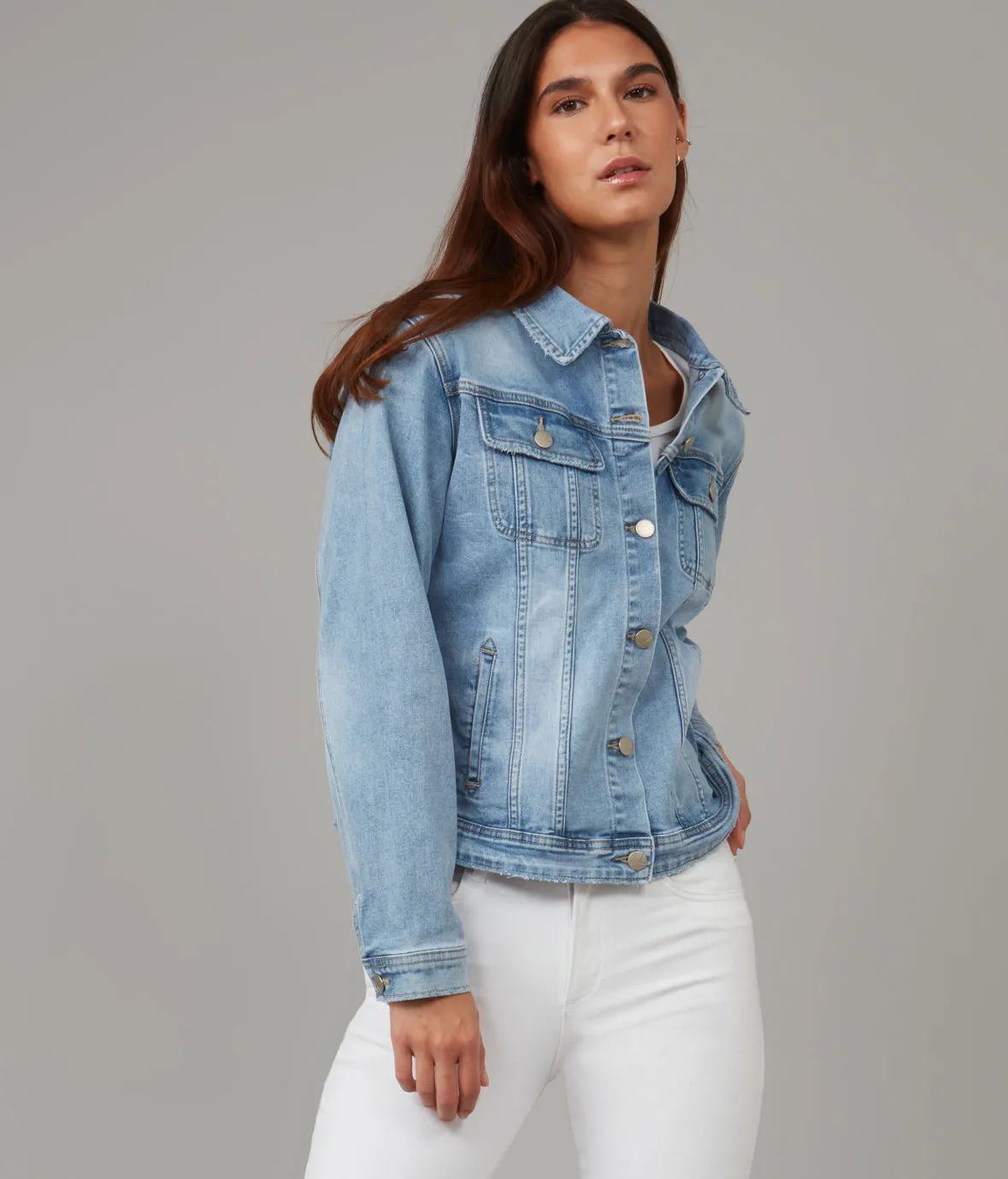 GABRIELLA-SBS Classic Denim Jacket